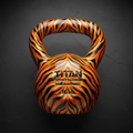 TITAN Kettlebell Tiger Flame Crown Edition flat lay