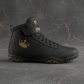 TITAN Wrestling Shoe Black Gold Crown Edition