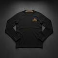 TITAN Compression Long Sleeve Shirt - Men's Base Layer — Crown Edition matte black