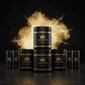 TITAN Ultimate Energy Bundle Crown Edition black gold tubs and cans