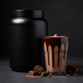 TITAN Mass Gainer – Chocolate Fudge, premium product photography