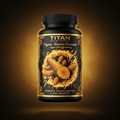 TITAN Organic Turmeric Curcumin Vegan Anti-Inflammatory supplement bottle