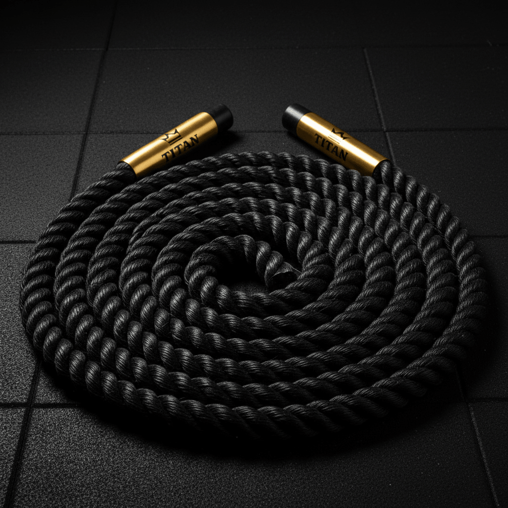 TITAN Crown Edition Battle Rope 50ft Heavy Duty