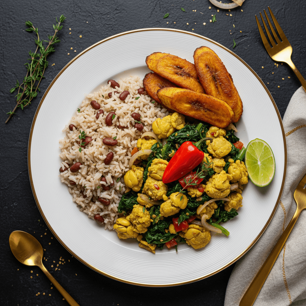 TITAN Jamaican Ackee & Callaloo Vegan Muscle Dinner