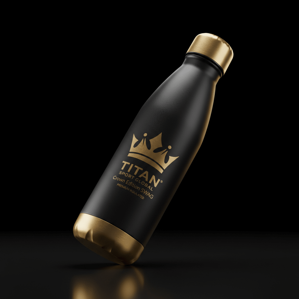 TITAN Off-Grid Insulated Water Bottle — Midnight Crown SWAG