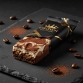 TITAN Tiramisu Protein Bar — Crown Edition matte black packaging
