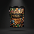 TITAN Protein Granola Peanut Butter Crunch — Crown Edition bold tattoo-style artwork
