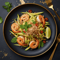 TITAN Cambodian Green Mango Shrimp Salad Lunch