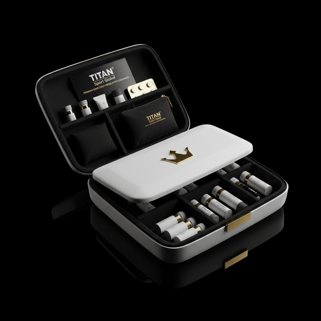 TITAN Off-Grid Emergency Medication Organizer — Arctic Crown Edition