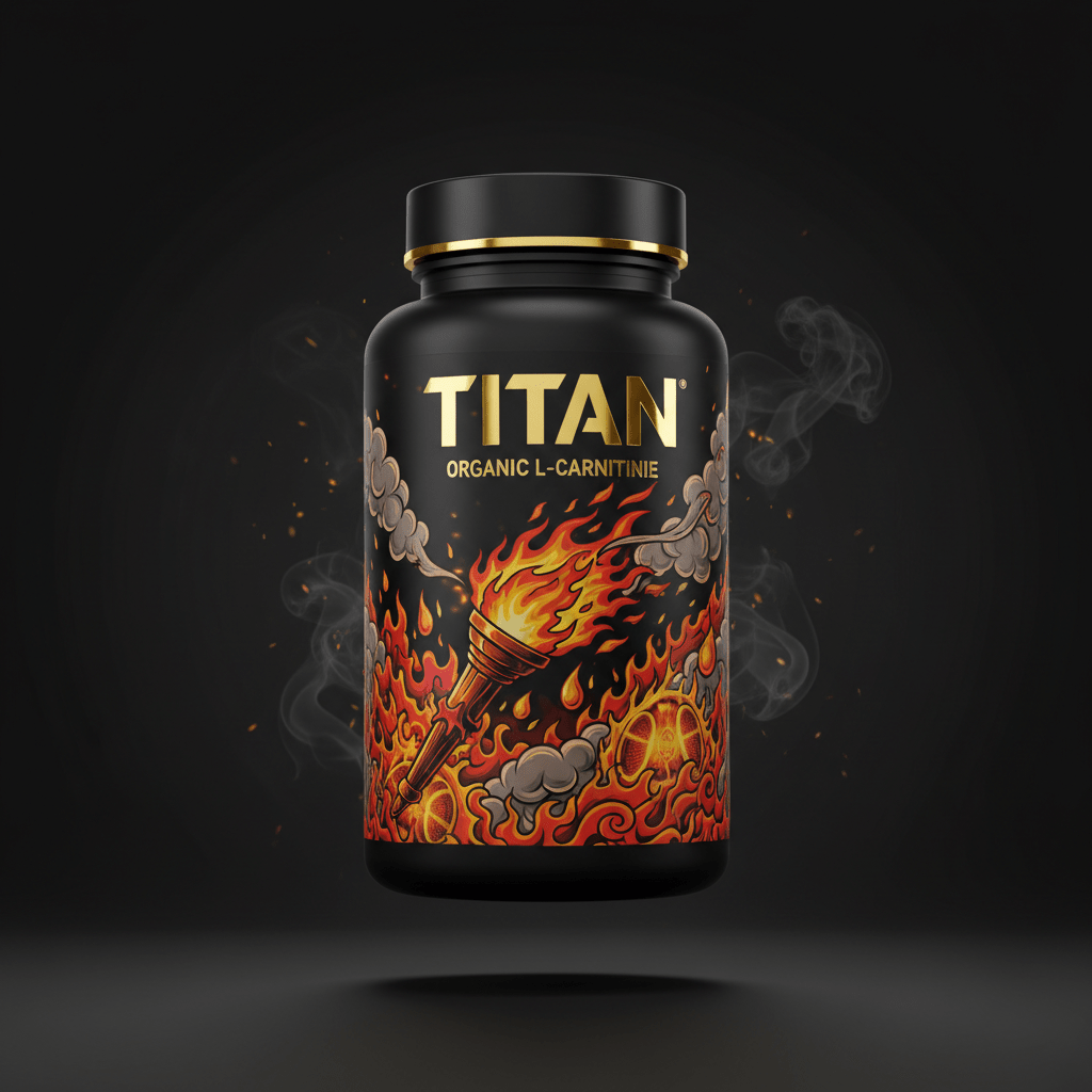 TITAN Organic L-Carnitine - Fat Burning & Energy Transporter