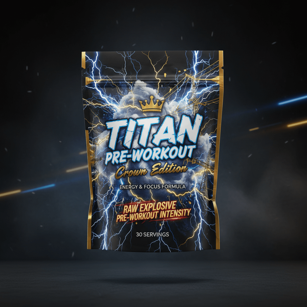 TITAN Pre-Workout - Energy & Focus Formula 30 Servings