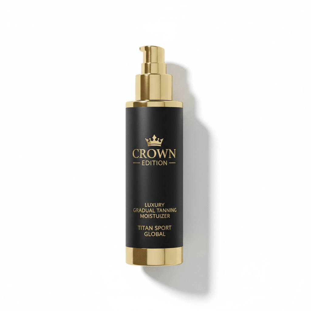 TITAN Gradual Glow Tan Body Lotion — Daily Bronze & Deep Moisture for Athletes