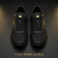 TITAN Crown Training Shoe Men's Matte Black Gold