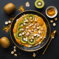 TITAN Golden Kiwi Turmeric Sunshine Protein Fruit Bowl