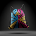 TITAN Drawstring Bag 20L Lightweight Sport Cinch Sack