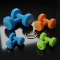 TITAN Neoprene Dumbbell Set Neon Crown Edition vibrant colors