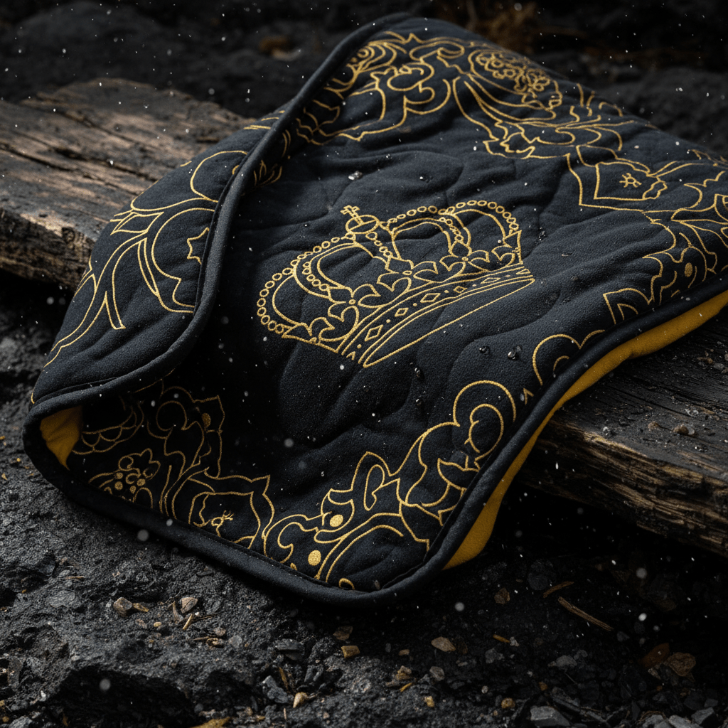 TITAN LuxeWild Glamping Blanket — Crown Edition