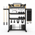 TITAN Home Gym Storage & Organization System — Crown Edition