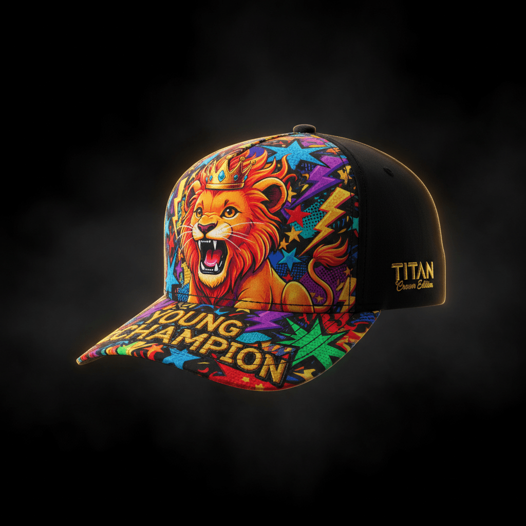 TITAN Kids Cap - Young Champion Crown Edition Design