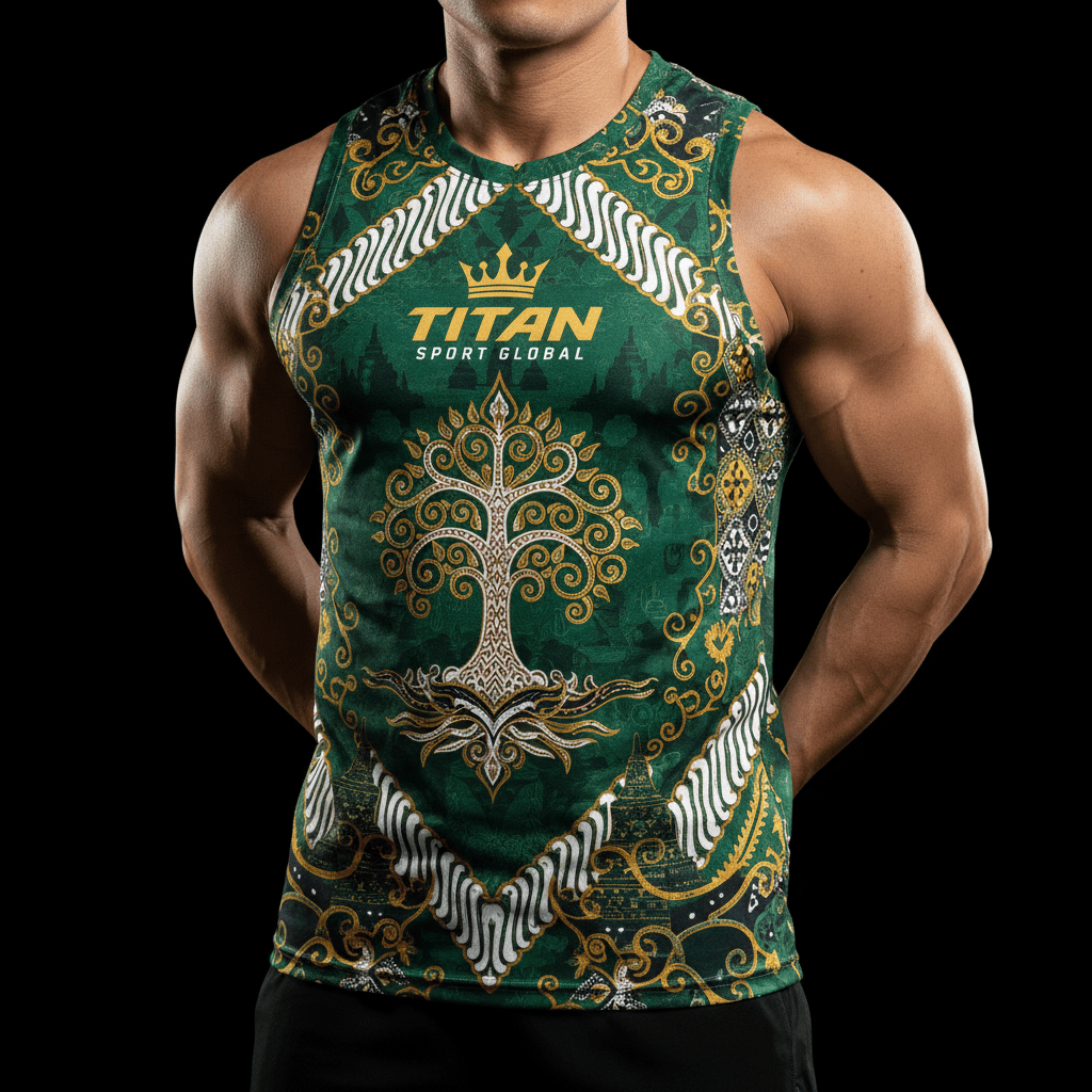 TITAN Sundanese Kingdom Muscle Tank Crown Edition