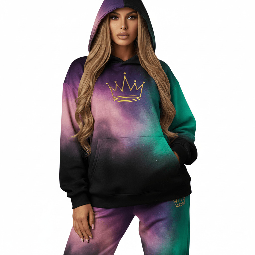TITAN Aurora Crown Women’s Hoodie — Crown SWAG Edition