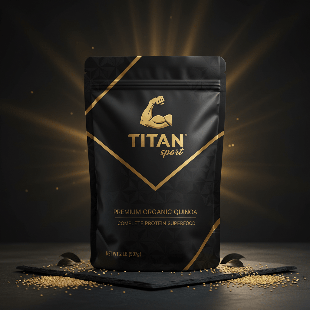 TITAN Organic Quinoa - Complete Protein Superfood 2lb
