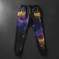 TITAN Women's Midnight Black Crown Joggers flat lay