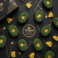 TITAN High-Protein Moringa & Pineapple Energy Bites