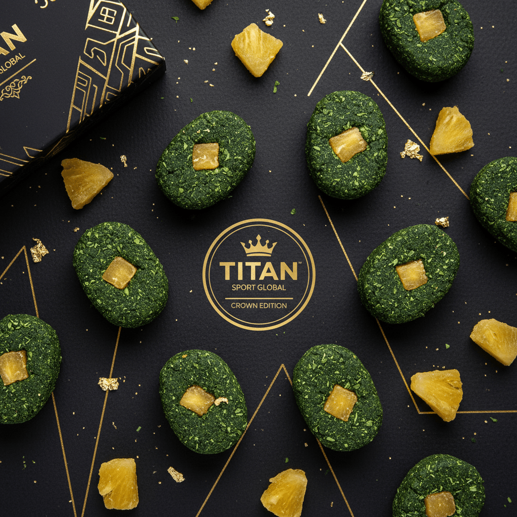 TITAN High-Protein Moringa & Pineapple Energy Bites