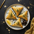 TITAN Greek Spanakopita Spinach Pie Vegetarian Lunch Plate