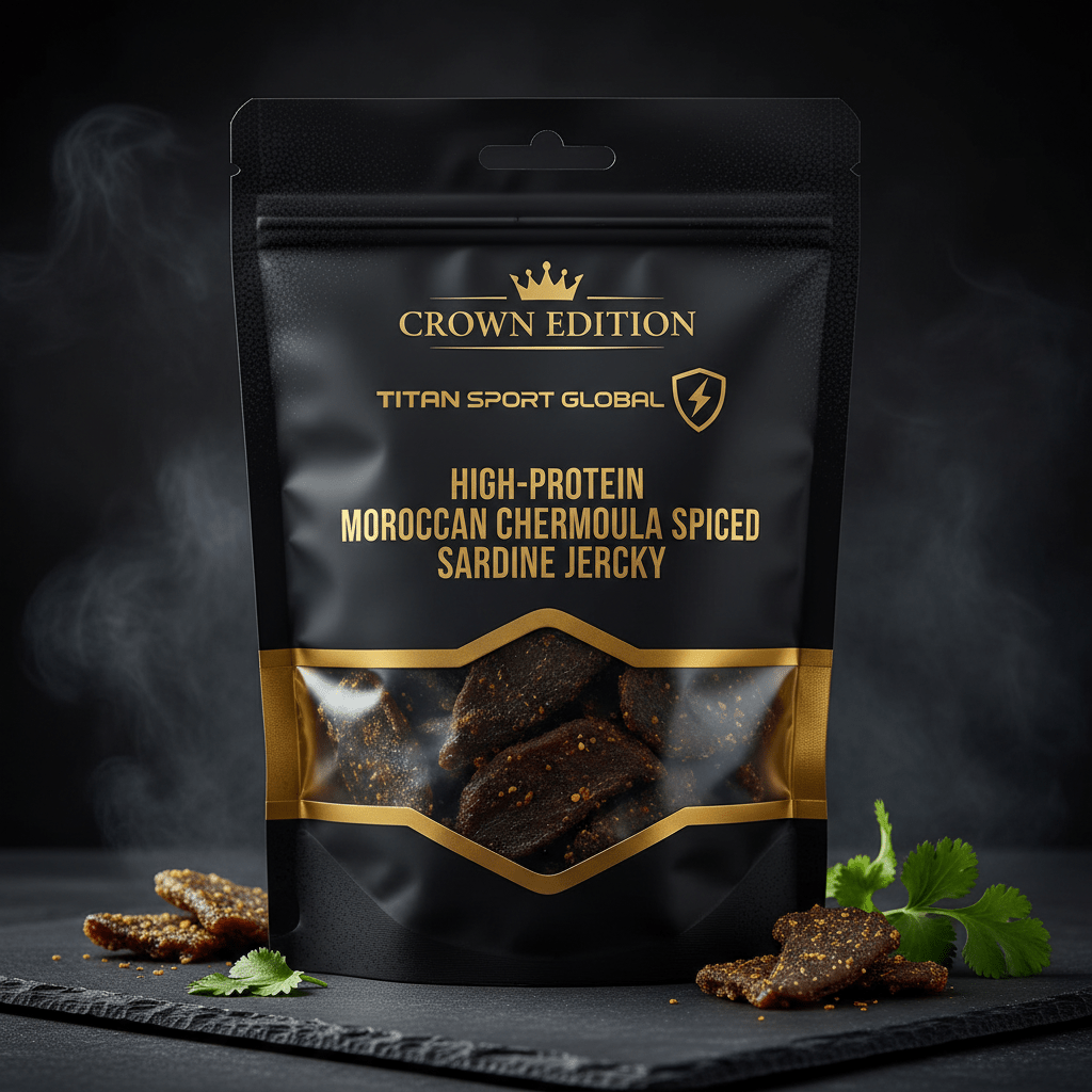 Moroccan Chermoula Spiced Sardine Jerky — TITAN SPORT GLOBAL