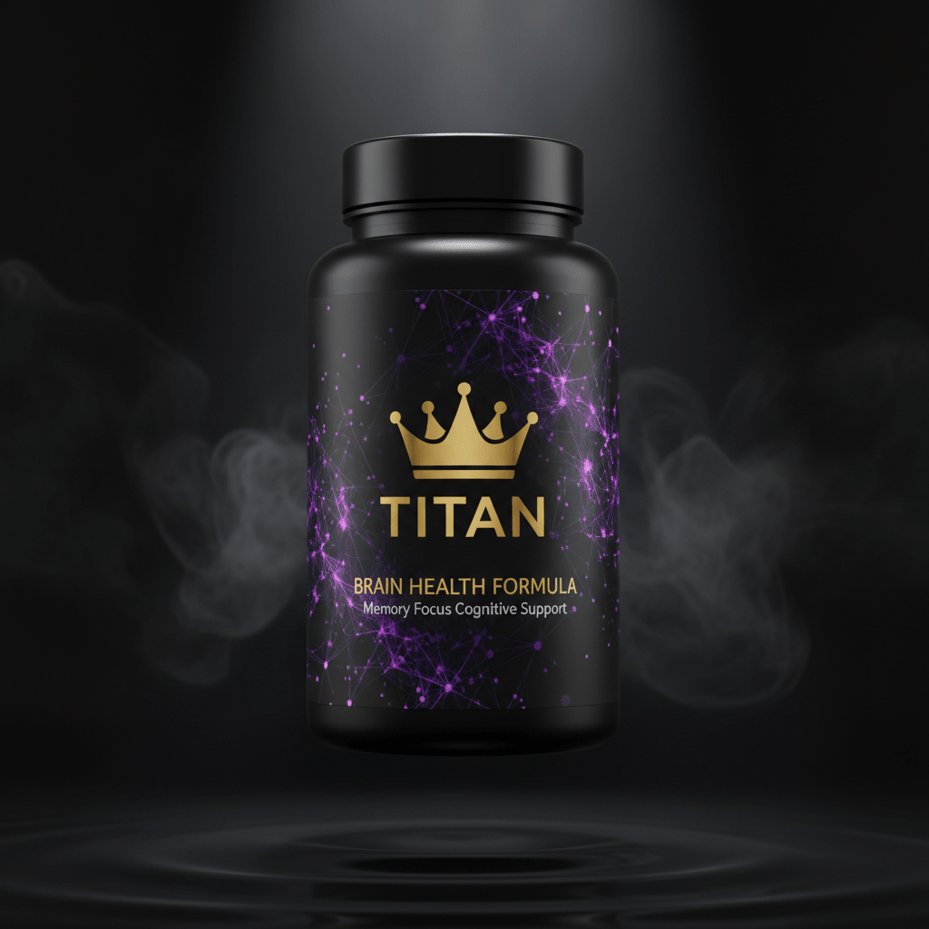 TITAN Brain Health Formula — Memory, Focus & Cognitive Support Supplement