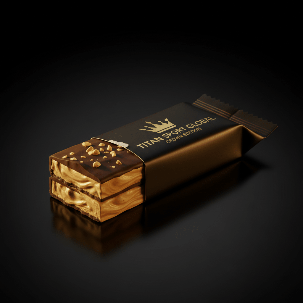 TITAN Crown Chocolate Peanut Butter Cup Protein Bar - Crown Edition