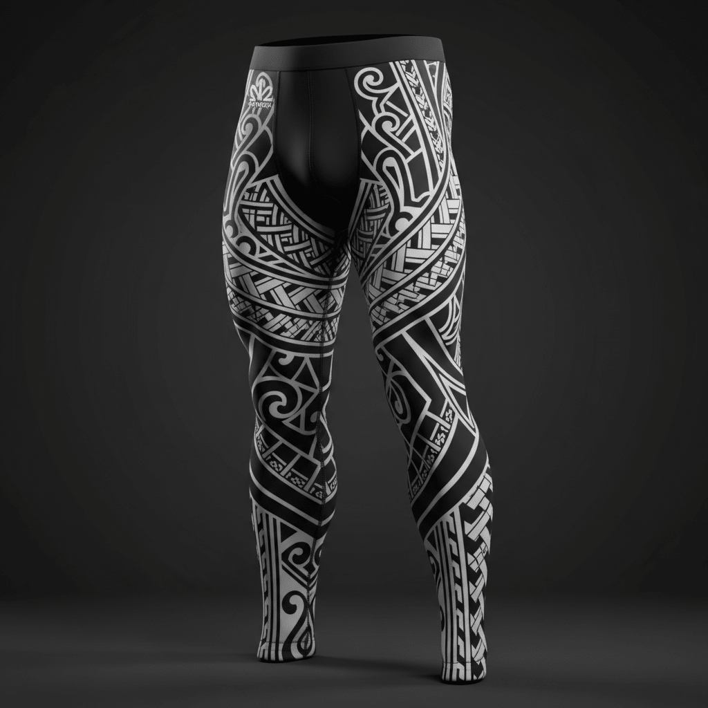 TITAN Samoan Pe’a Compression Tights — Aiga Edition