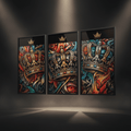 TITAN Crown Edition Wall Mirror Panel Set