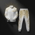 TITAN Crown Edition The Sacred Warrior Tracksuit White Gold