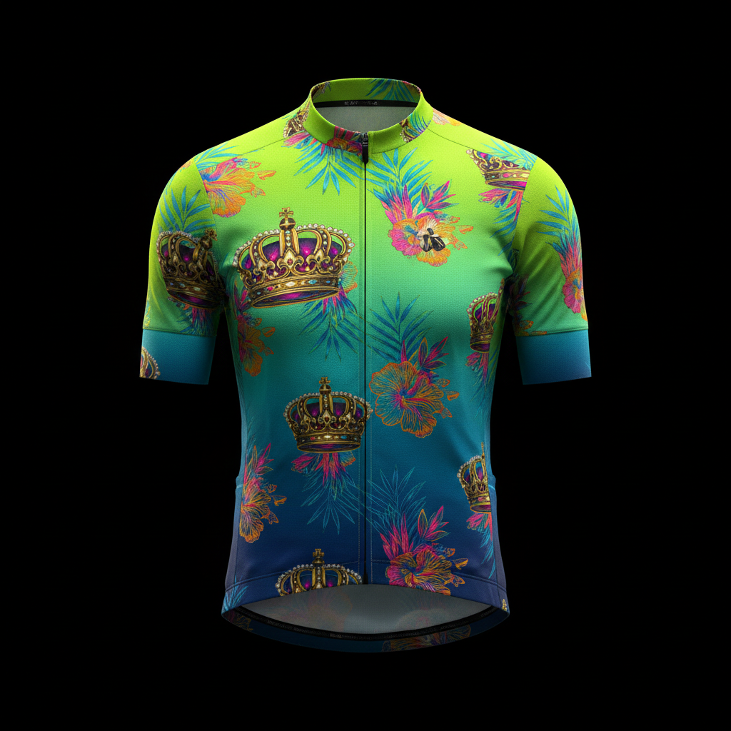 TITAN Cycling Jersey Tropical Crown SWAG Edition