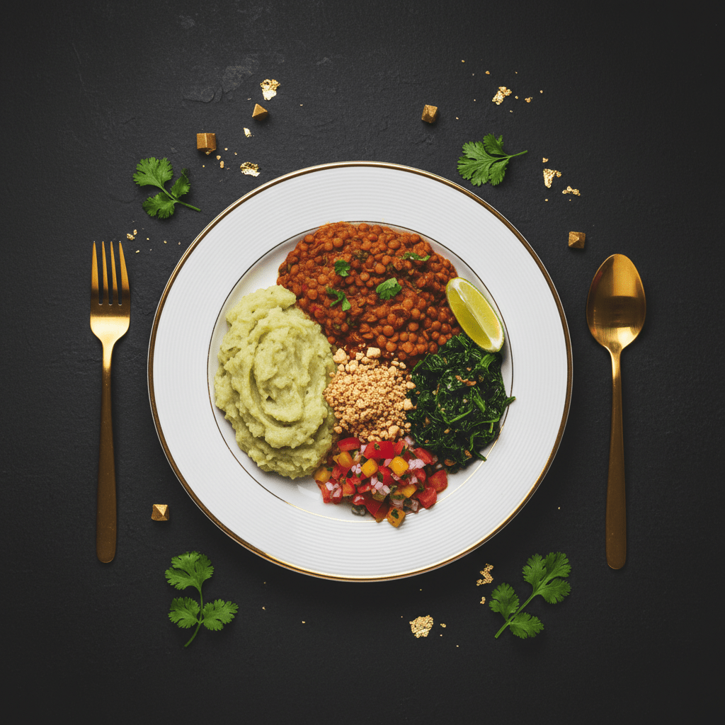 TITAN Ugandan Matoke & Lentil Vegan Muscle Dinner