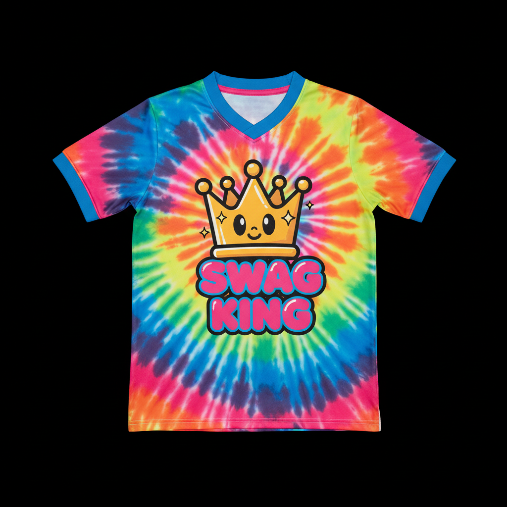 TITAN Kids Soccer Jersey Rainbow Crown Edition