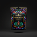 TITAN Organic Chia Seeds Performance Snack Pack — Crown Edition bold tattoo-style artwork