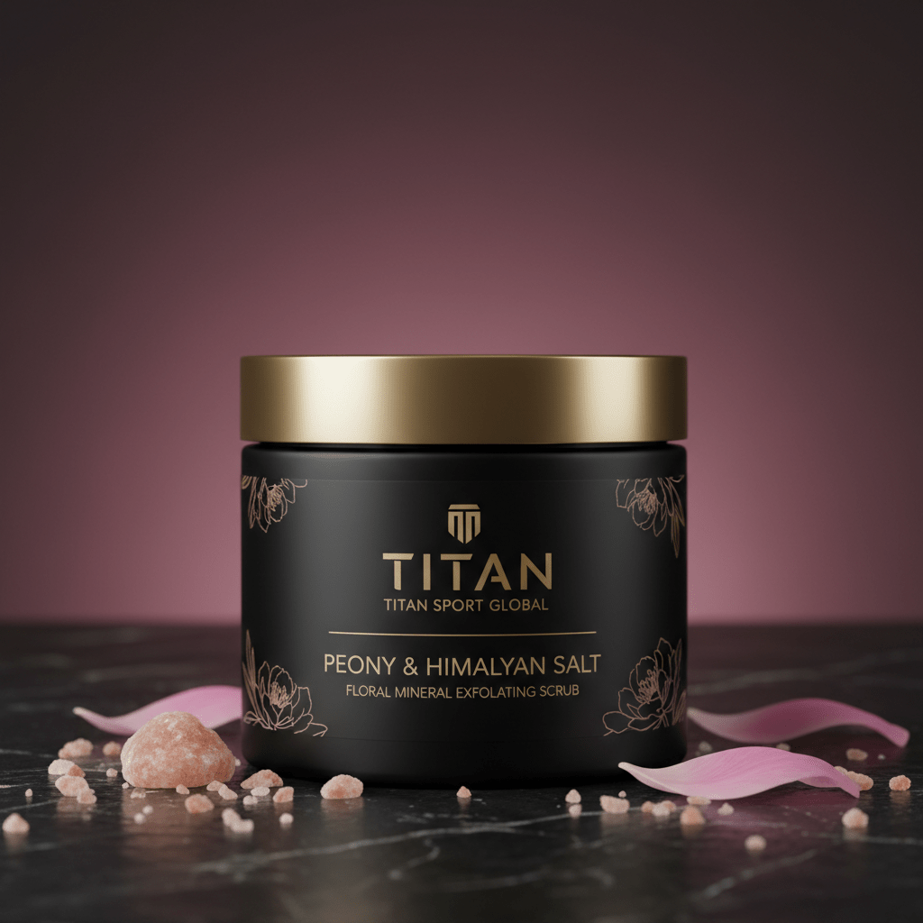 TITAN HER Body Scrub Peony & Himalayan Salt