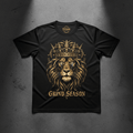 Grind Season Lion Crown Tee — Hyper-Detailed Crowned Lion Graphic — TITAN SPORT GLOBAL