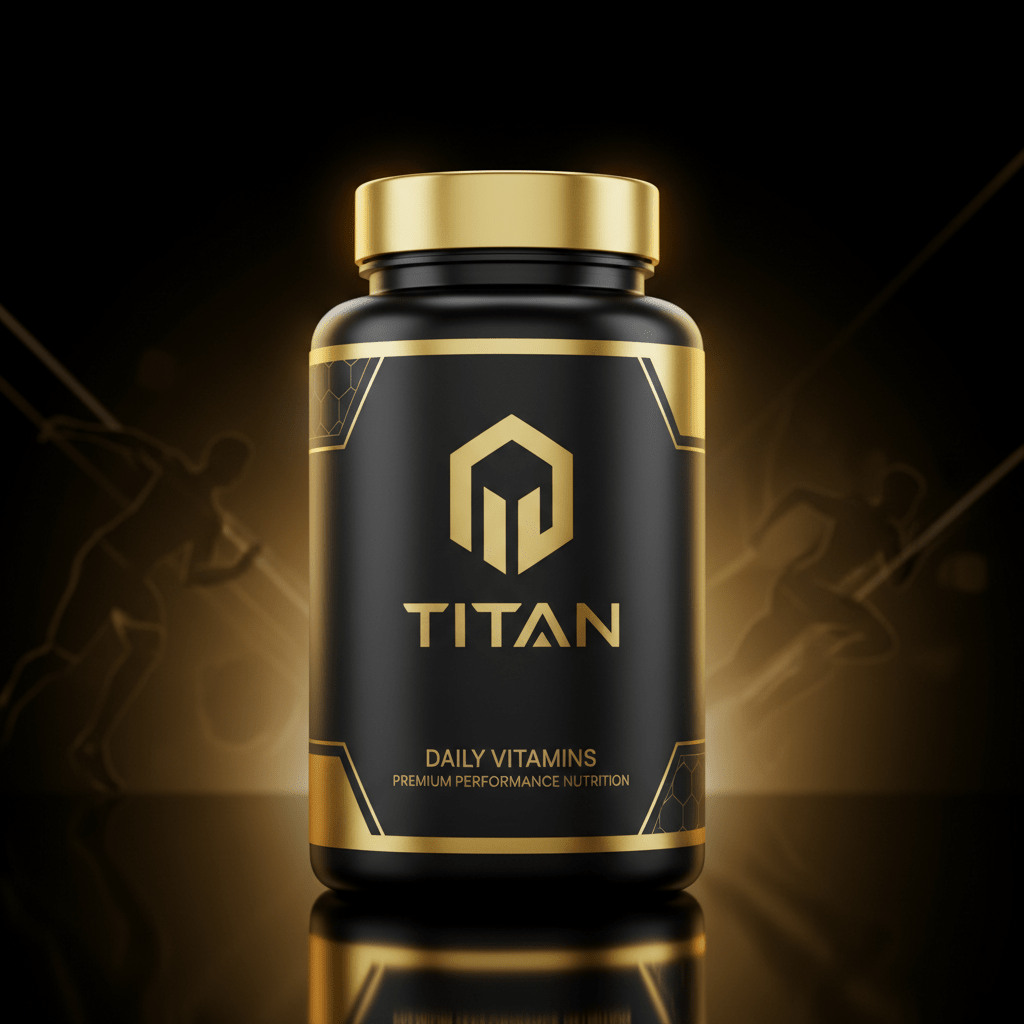 TITAN Multivitamin - Black & Gold Daily Essentials