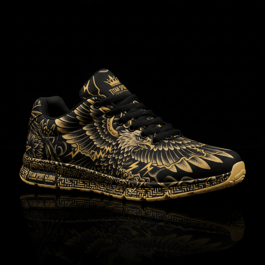 TITAN Crown Edition Thunder Eagle Men's Training Shoe Tattoo Art