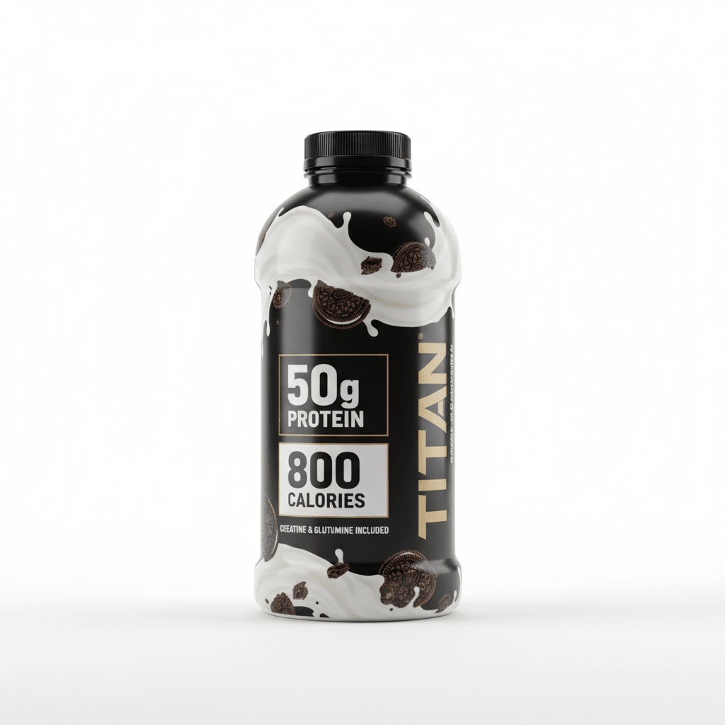 TITAN Mass Gainer Shake - Cookies & Cream 50g High-Cal
