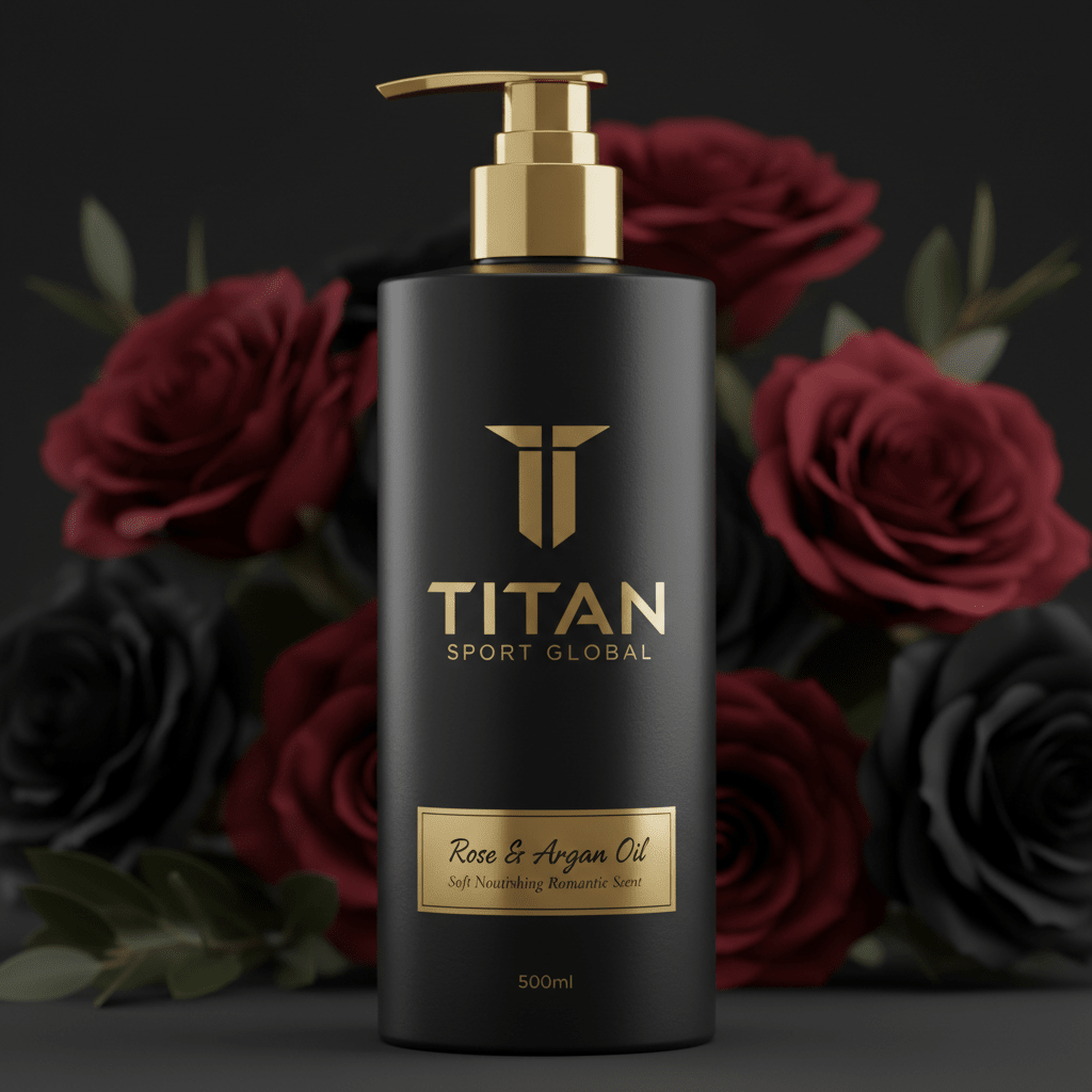 TITAN HER Body Wash Rose & Argan Oil