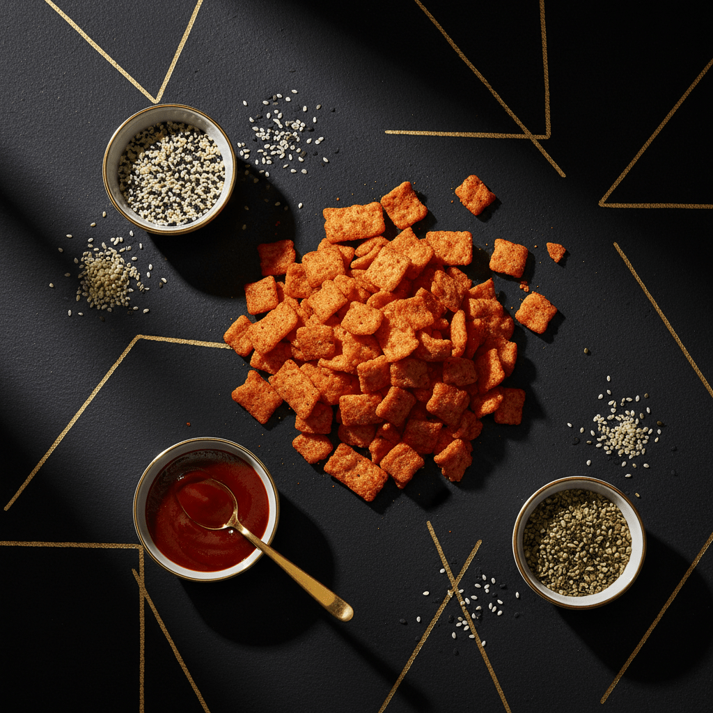 TITAN Soy Crisp Sriracha Protein Snack