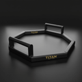 TITAN Crown Edition Hex Trap Bar matte black gold