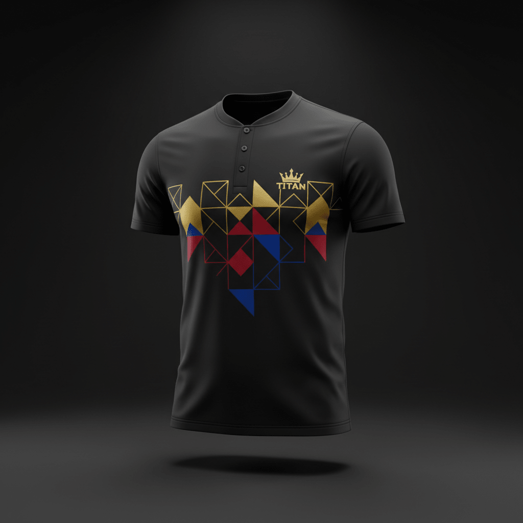 TITAN Henley Shirt - Crown Edition
