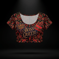 Women's Crop Top — Boss Queen — Crown Edition